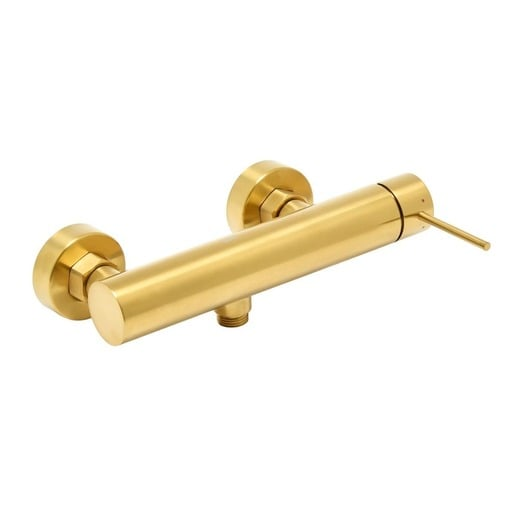 Sprchová baterie SAT Aurum bez sprchového setu 150 mm broušená zlatá SATBAUR268BG SAT