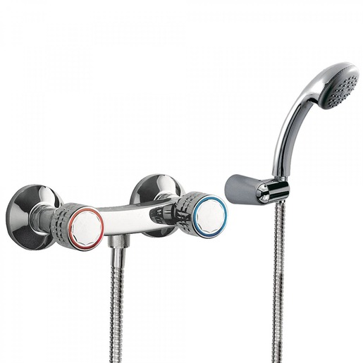 Sprchová baterie Tres Ese-23 se sprchovým setem 150 mm chrom 123167 TRES