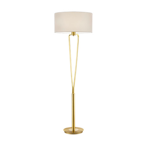 Trio Paris Ii stojací lampa mosaz 400200108 TR400200108 Trio