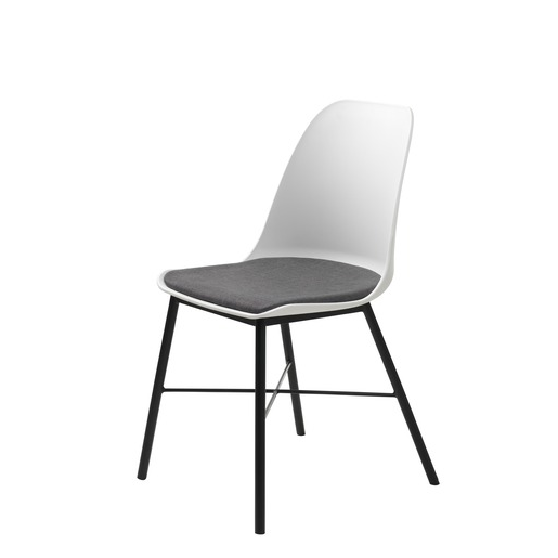 Unique-Furniture WHISTLER jídelní židle unique furniture bílá polyester 36611001 Unique-Furniture