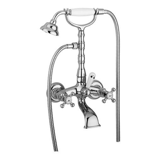 Vanová baterie Paffoni Belinda se sprchovým setem 150 mm chrom FBLV023CR Paffoni