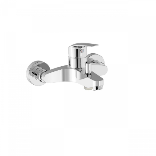 Vanová baterie Tres Base-Tres Plus bez sprchového setu 150 mm chrom 21627010 TRES