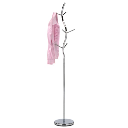 Věšák Autronic 180 cm stříbrný Kov 80003-09 CR Autronic