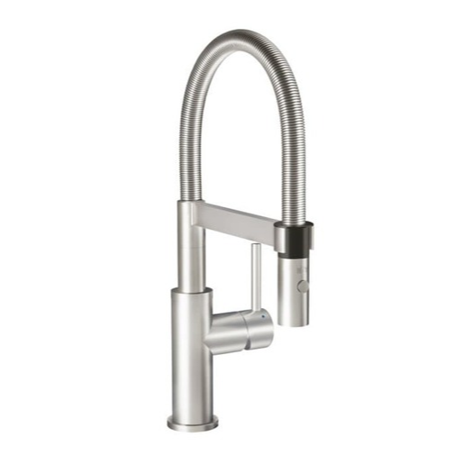 Villeroy & Boch Steel Expert Compact dřezová baterie s výpustí nerezová ocel 927300LC Villeroy & Boch