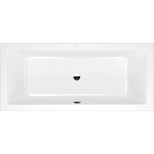 Villeroy & Boch Targa obdélníková vana 75x170 cm akrylát levá i pravá alpská bílá UBA170NES2V-01 Villeroy & Boch